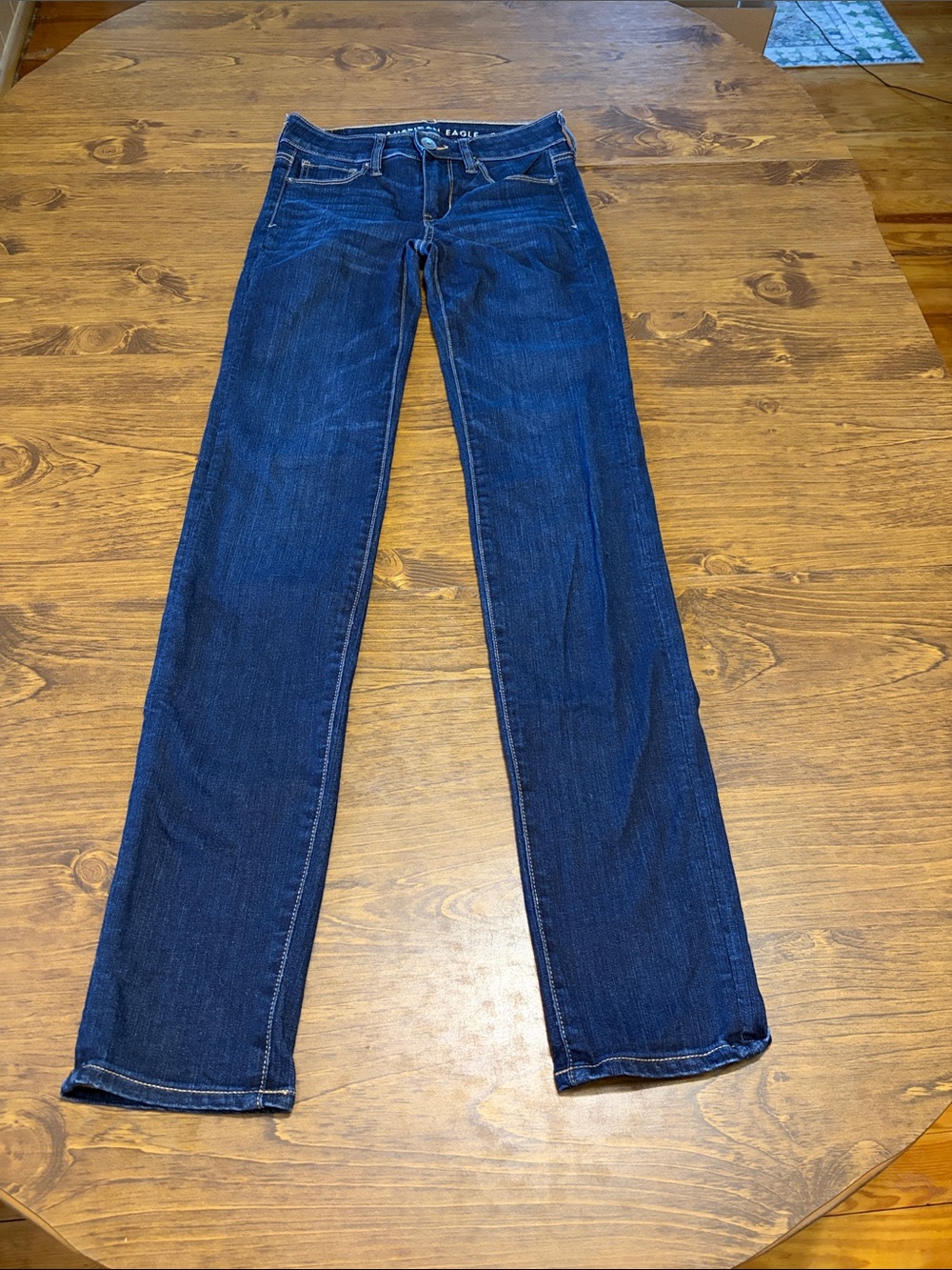 American Eagle Outfitters Women's Dark Indigo size 0 xl
